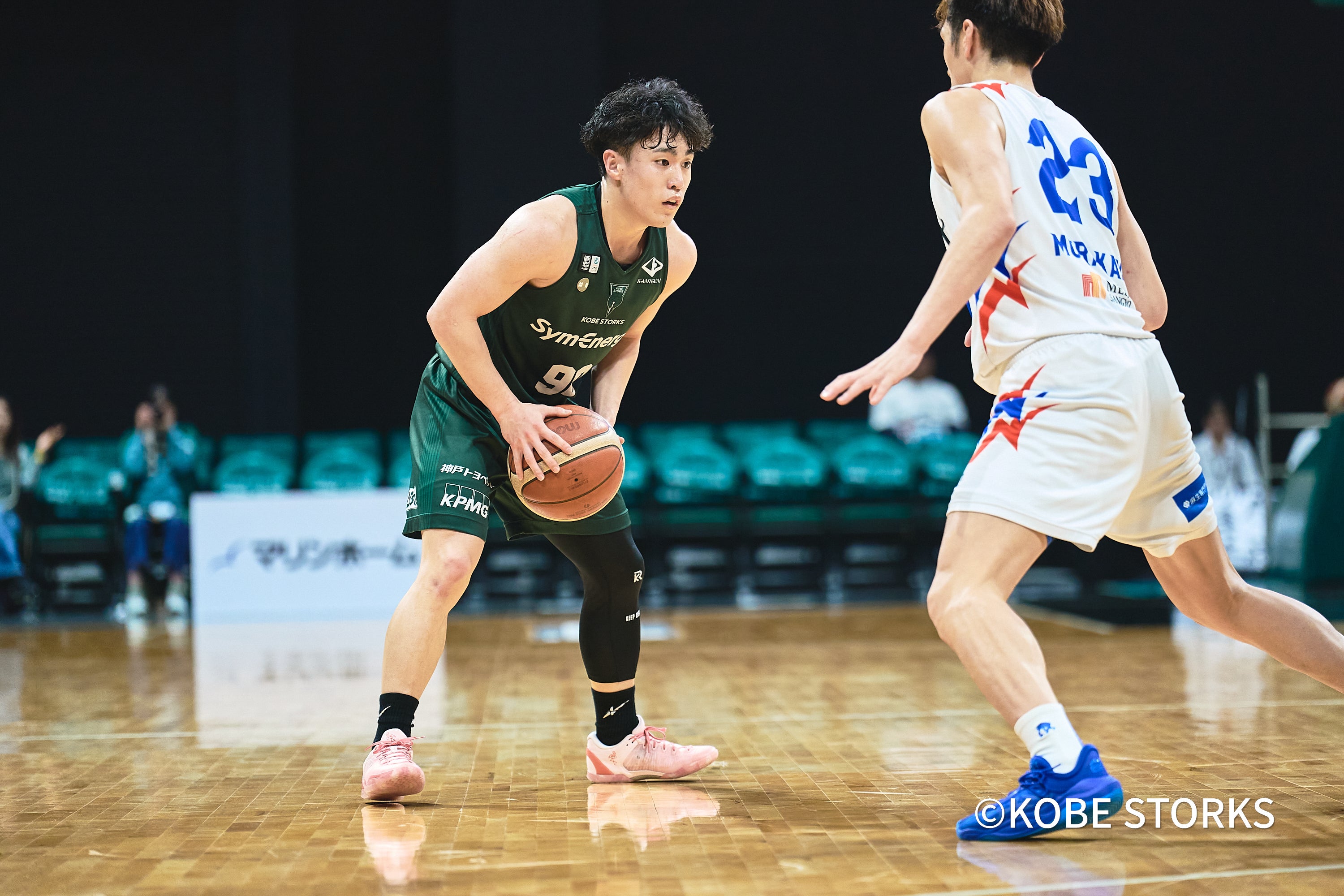 野溝選手プレー写真1