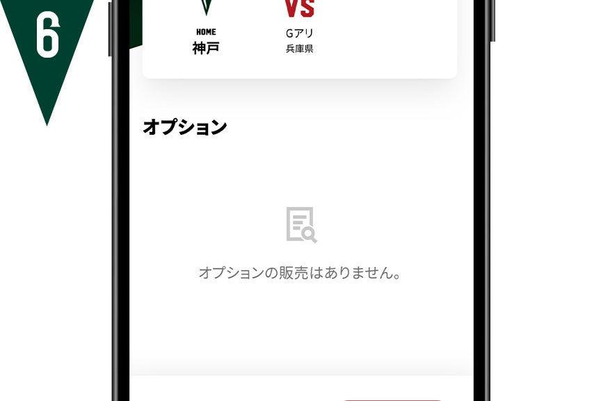 オプション選択