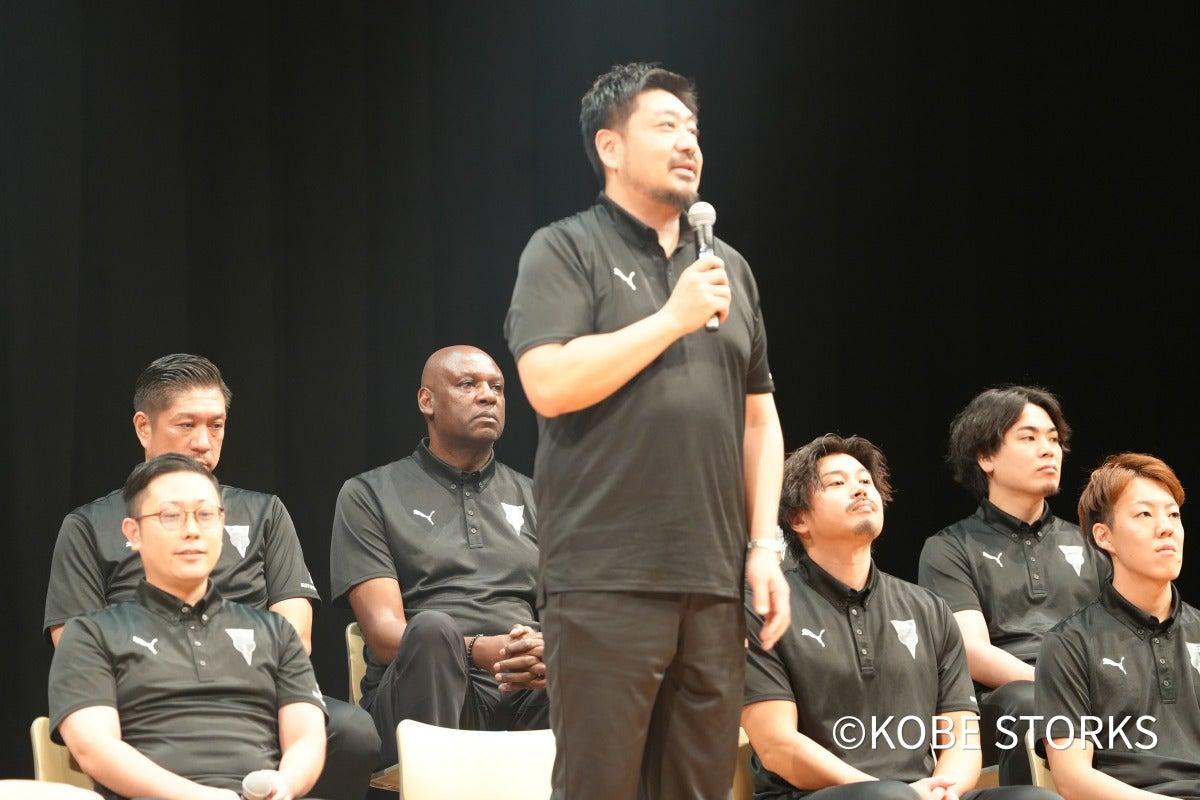 九里GMと川辺HCの挨拶